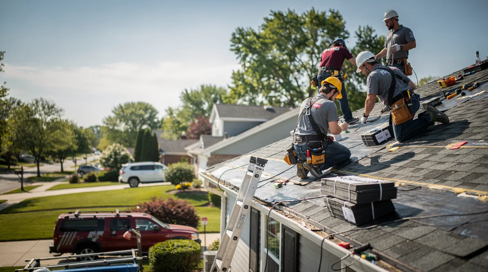 Roof Repair in Vergennes, IL around you